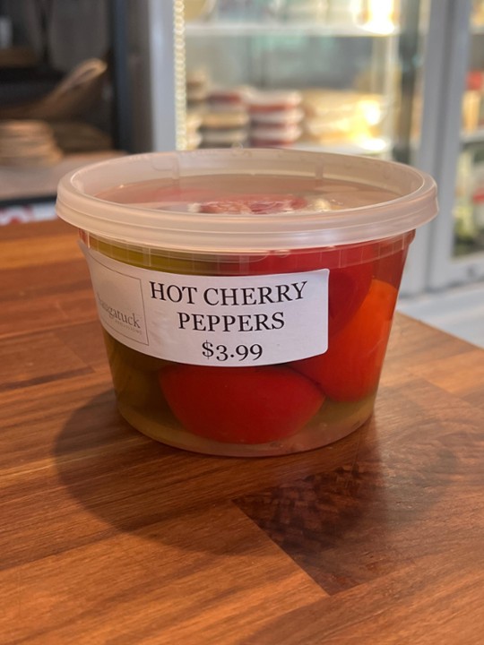 HOT CHERRY PEPPERS