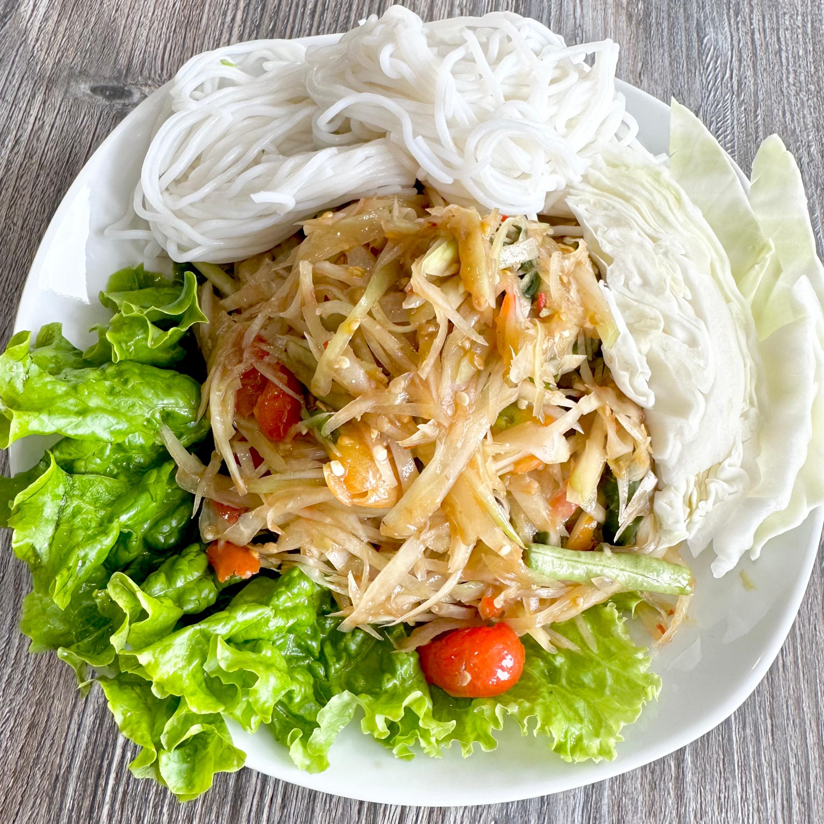Lao-Style Papaya Salad