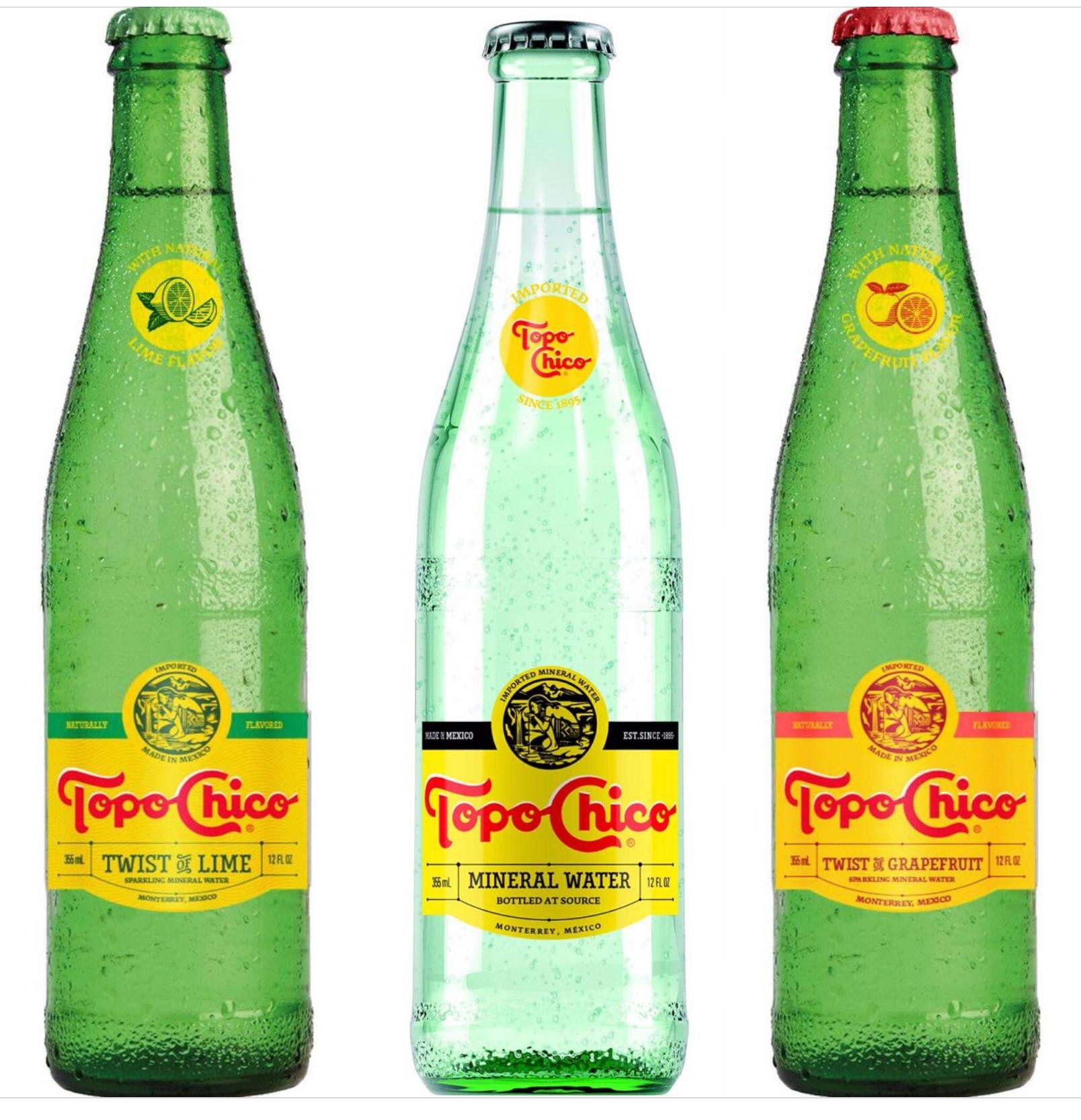 Topo Chico Mineral Water 12 oz Bottles