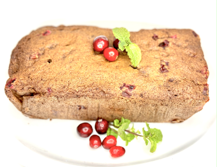 GF Cranberry Pecan Loaf- SweetSadies Bakes