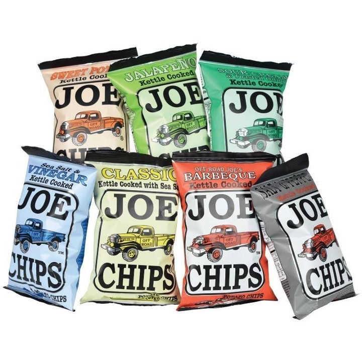 Joe Chips Retro Potato Chips