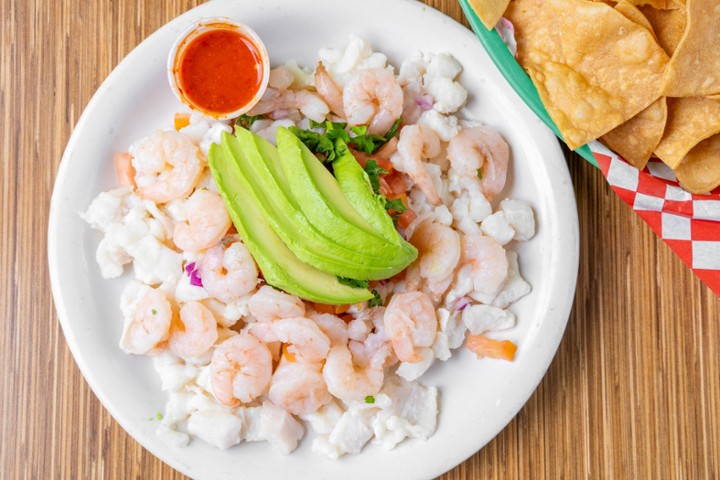 Ceviche & Shrimp