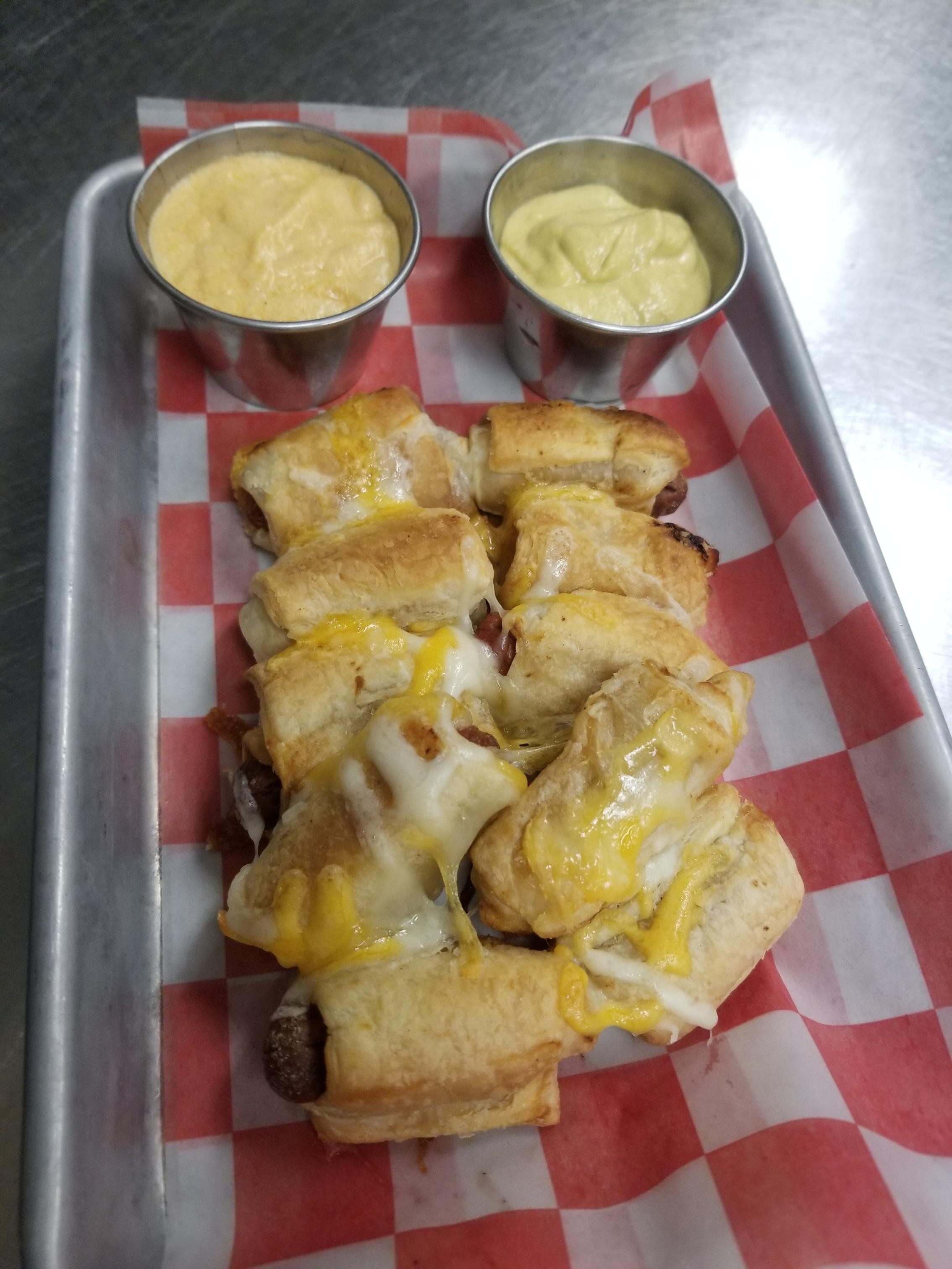 Cheesy Pigs in Blanket