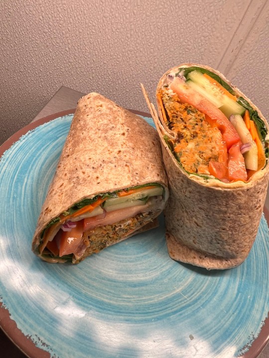 Carrot Falafel Wrap