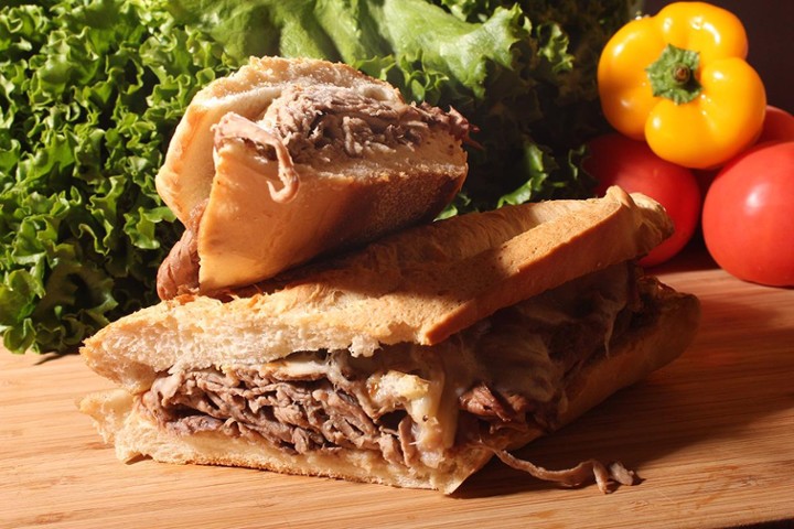 8” Roast Beef and Cheese cold