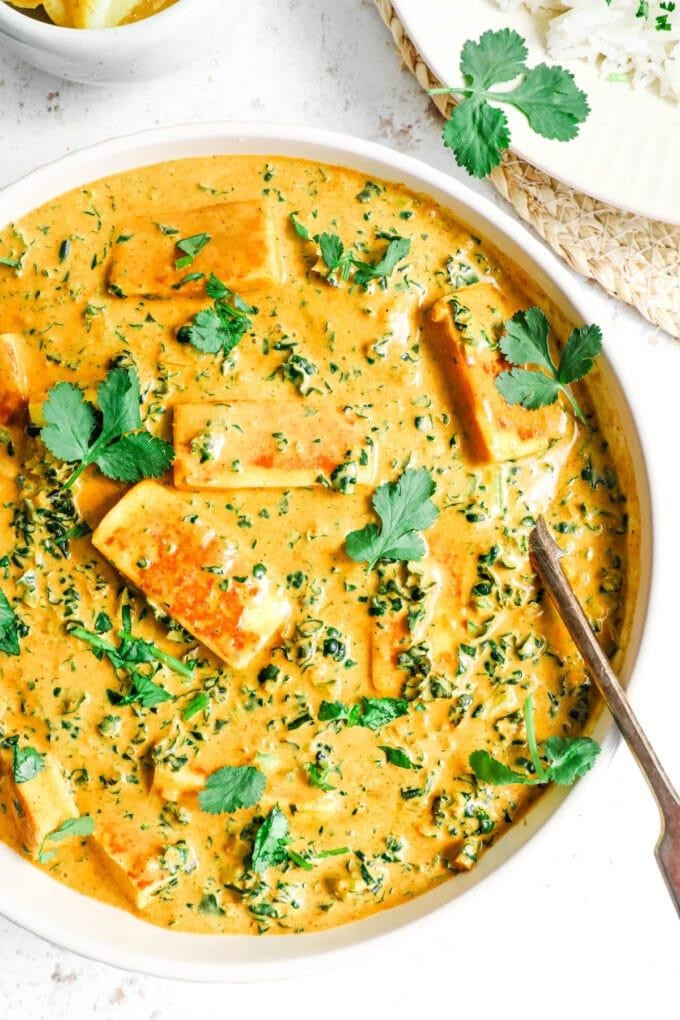 Paneer Coconut Curry