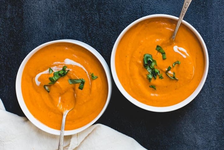 Tomato Coconut Soup