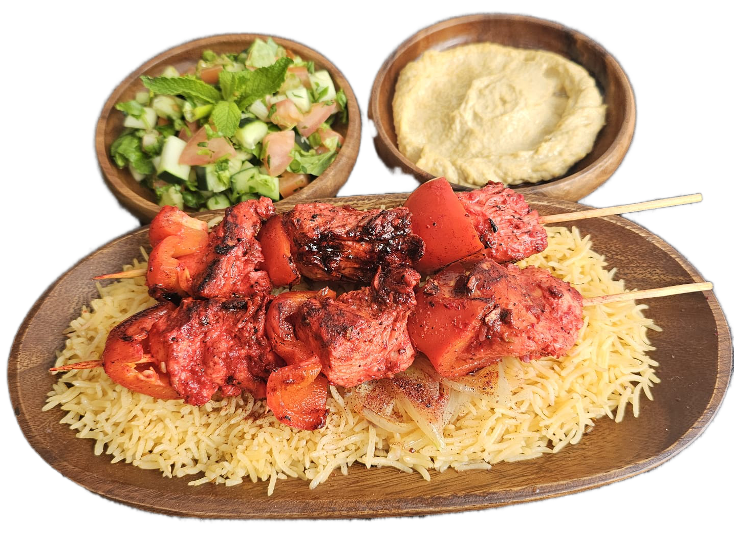 Chicken Shish Kebab Plate, GF