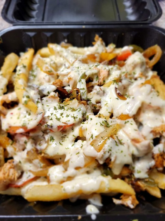 OCEAN BREEZE ( SHRIMP) PHILLY LOADED FRIES