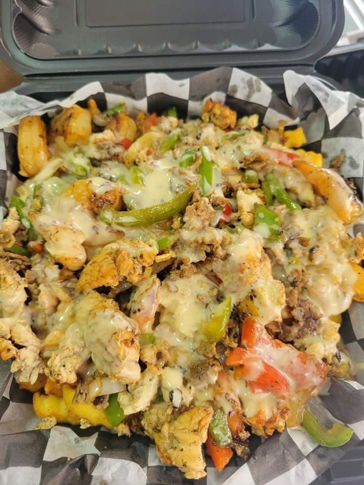 THE EATZ CHICKEN PHILLY LOADED FRIES