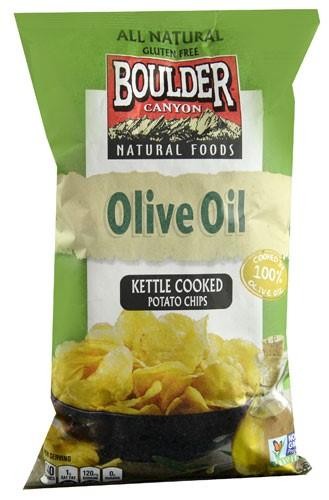 Boulder Canyon Kettle Chips Olive Oil  6.5 Oz