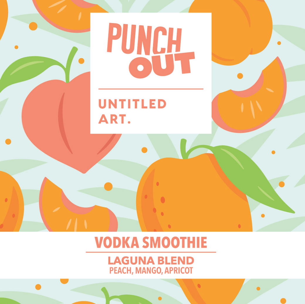 Untitled Art - Punch Out Laguna Vodka Smoothie (12oz)