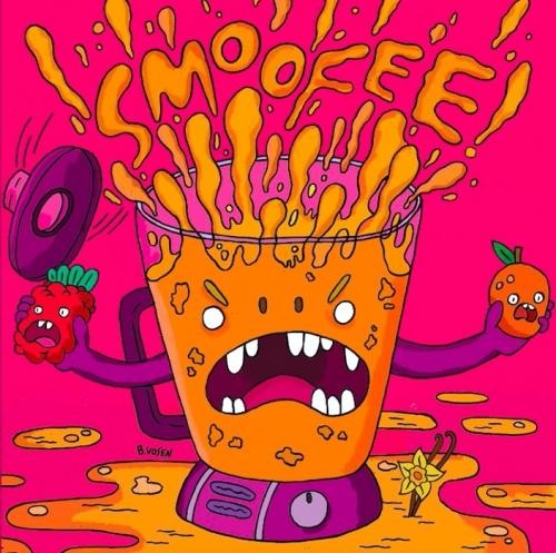 The Brewing Projekt - Smoofee Sour: Raspberry Mandarin And Vanilla (16oz)