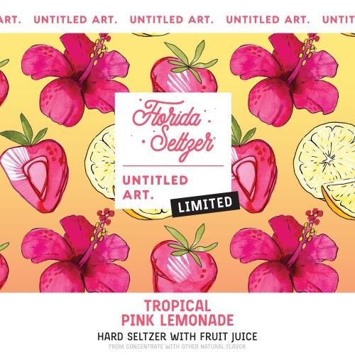 Untitled Art - Florida Seltzer Tropical Pink Lemonade (16oz)