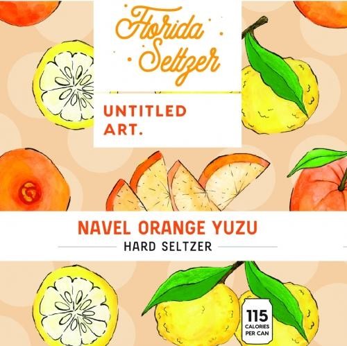 Untitled Art - Navel Orange Yuzu Florida Seltzer (12oz)