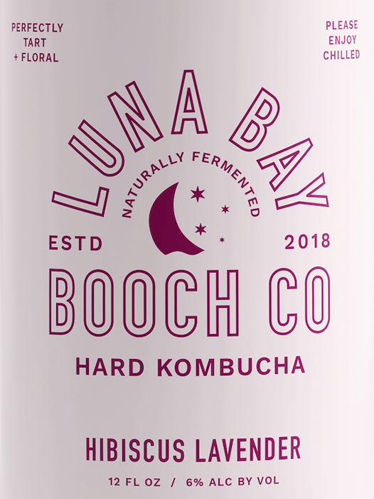 Luna Bay Booch - Hibiscus Lavender (12oz)