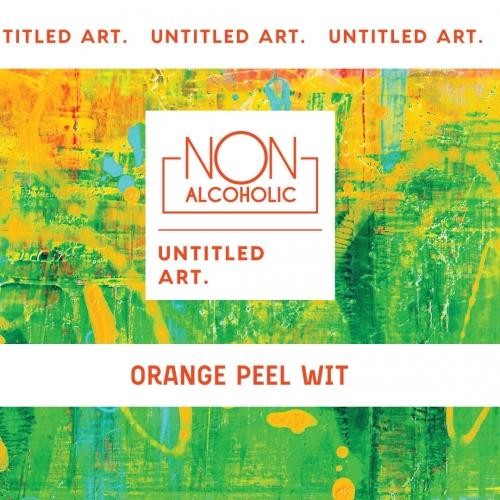 Untitled Art - NA Orange Peel Wit (12oz)