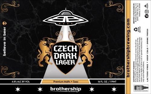 Brothership - Czech Dark Lager (16oz)