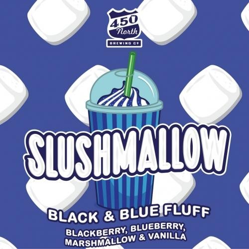 450 North - SLUSHMALLOW Black & Blue Fluff (16oz)