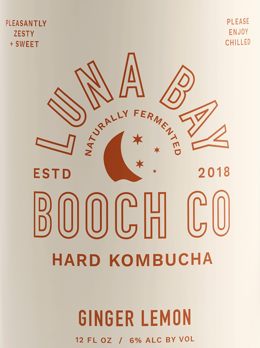 Luna Bay Booch - Ginger Lemon (12oz)