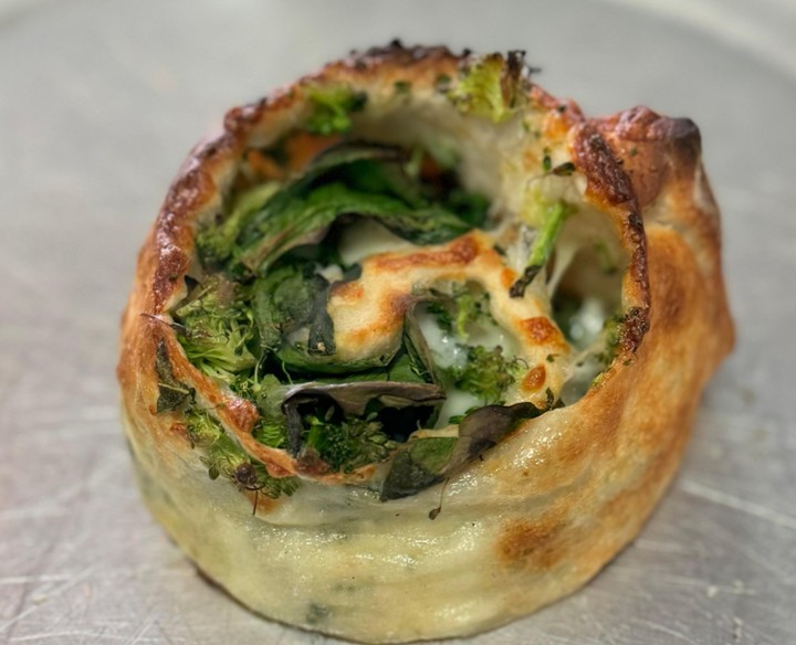 Spinach & Broccoli Pinwheel