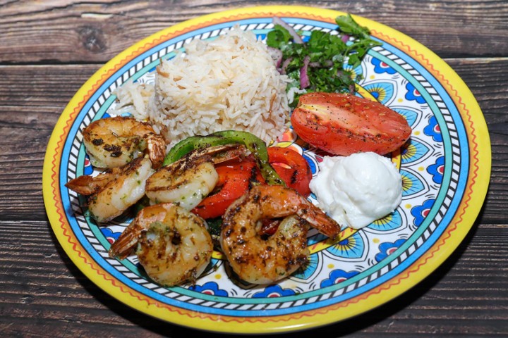 Shrimp skewers