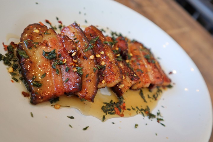 Pork Belly Boozy Bacon