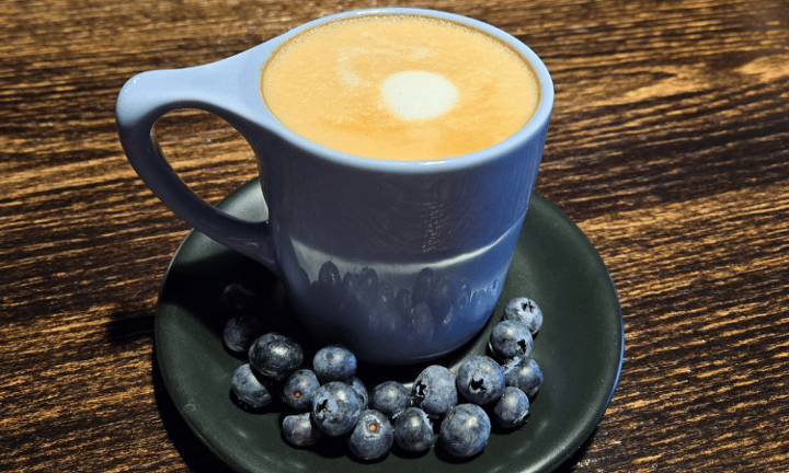 Blueberry Maple Latte