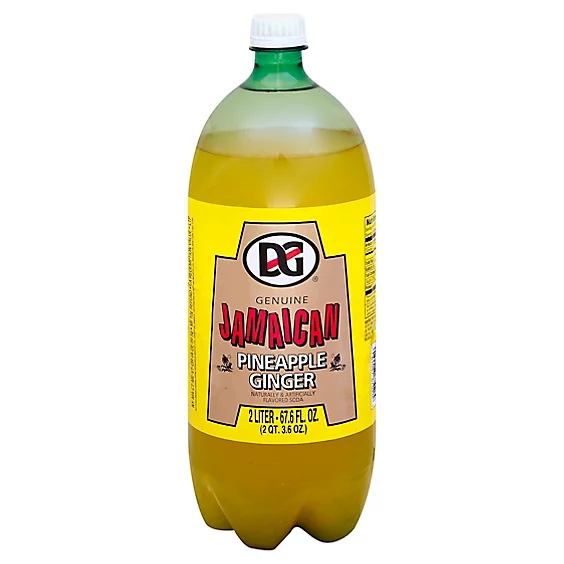 D&G Pineapple Ginger, 2-Liter