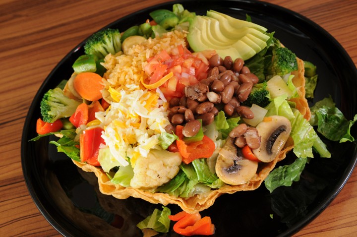 D-VEGETARIAN TACO SALAD