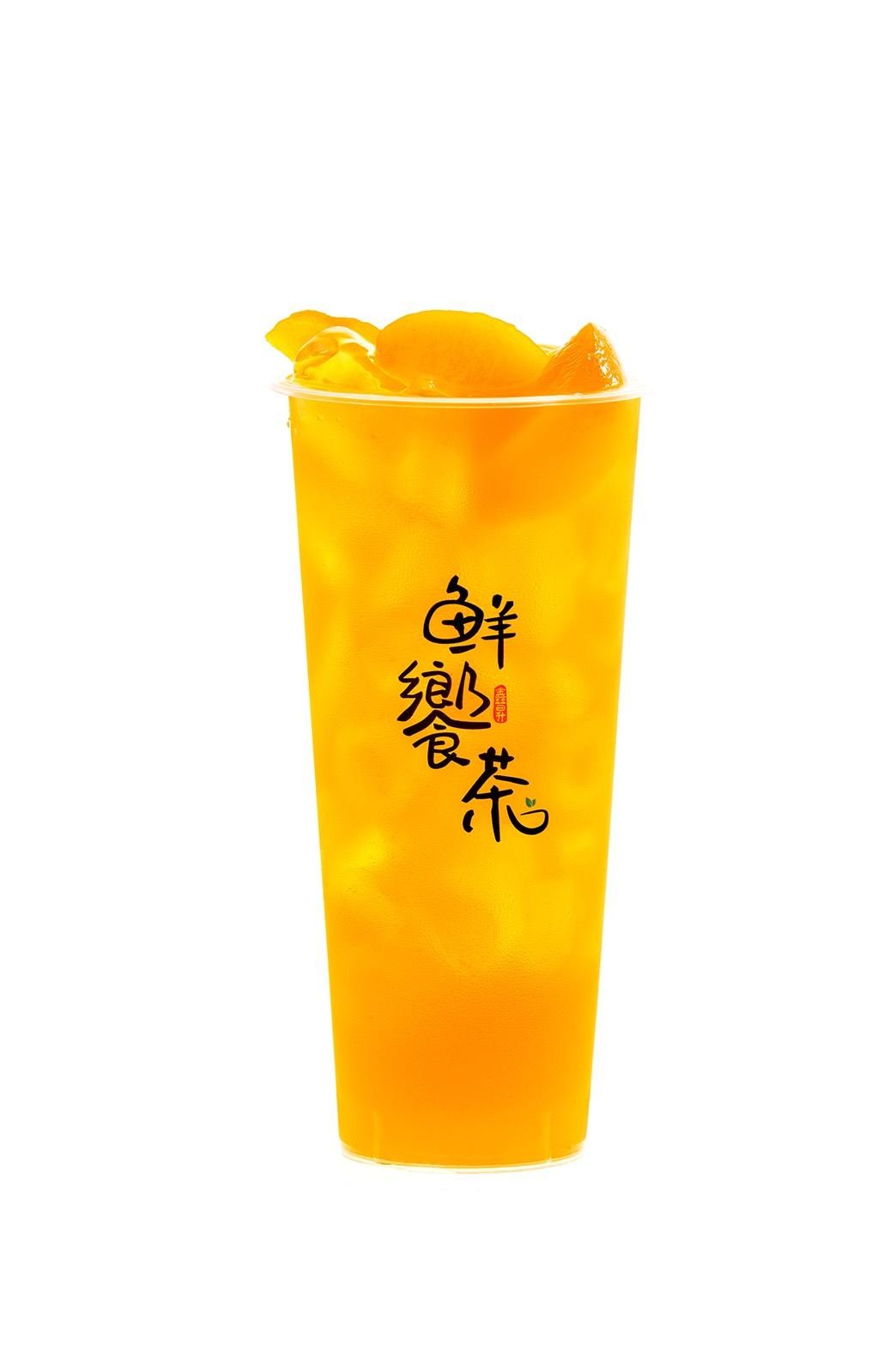 Peach Mango Green Tea  - Summer Drink