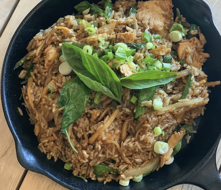 65. Spicy Basil Fried Rice