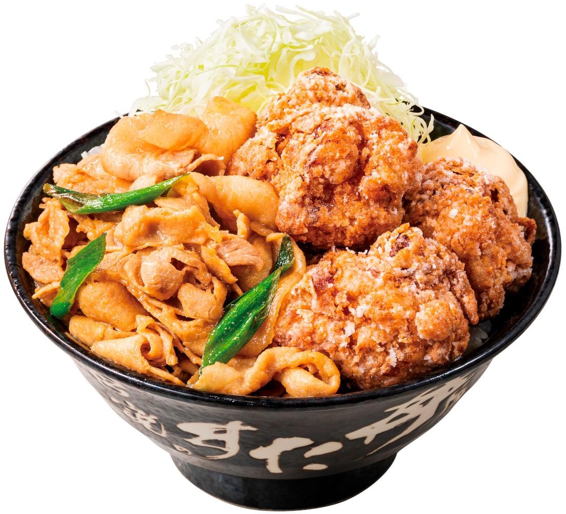 {Fixed Menu} Sutamina Pork Don with Karaage and Cabbage/ Aimori Sutadon