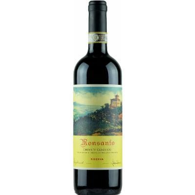 Castello Di Monsanto Chianti Classico Riserva Blend - Red Wine from Italy - 750ml Bottle