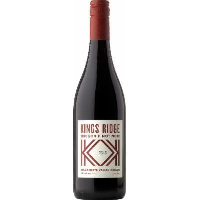 Kings Ridge Pinot Noir - Red Wine from Oregon - 750ml Bottle