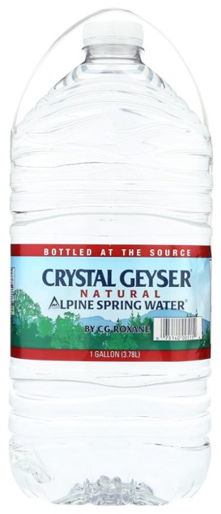 Crystal Geyser Alpine Spring Water  1 Gal