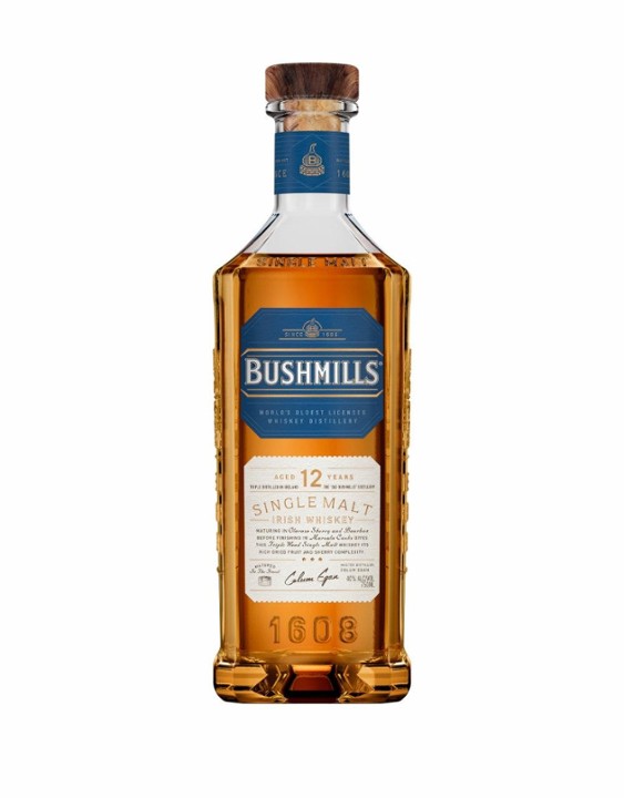 Bushmills Single Malt Irish Whiskey 12Yr 750ml