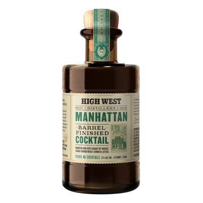 High West Distillery Barrel-Finished Manhattan Cocktail (375Ml Half-bottle) Whiskey