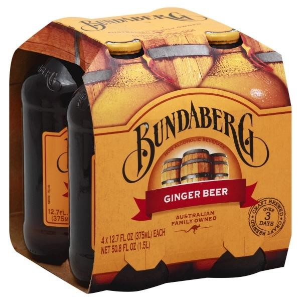 Bundaberg Brewed Drinks Bundaberg Ginger Beer  4 Ea