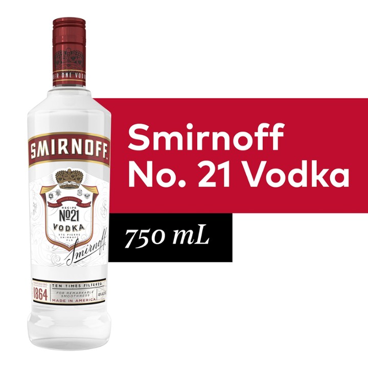 Smirnoff Vodka - 750 ML