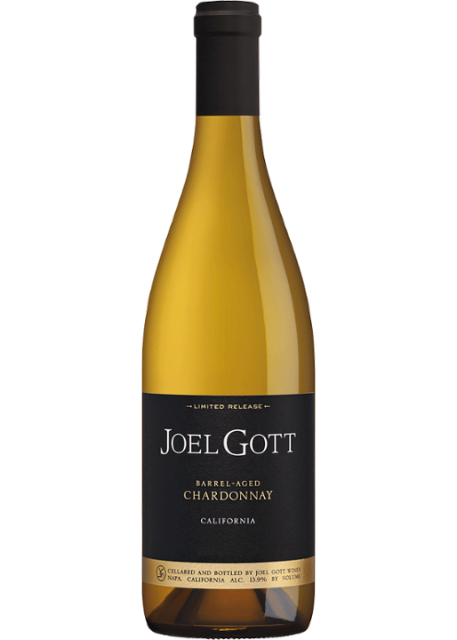 Joel Gott Limited Release Barrel Aged Chardonnay - White Wine from California - 750ml Bottle