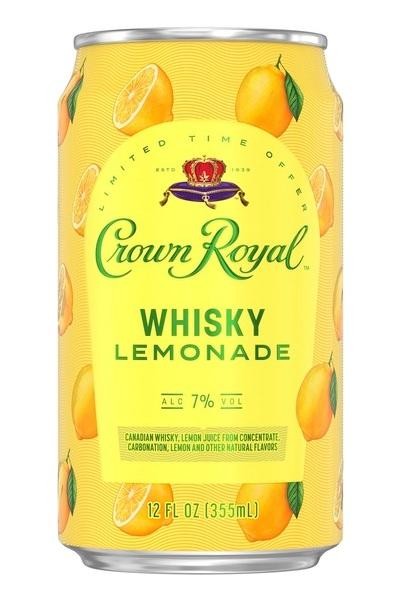 Crown Royal Whisky Lemonade Cocktail (4 Pack)
