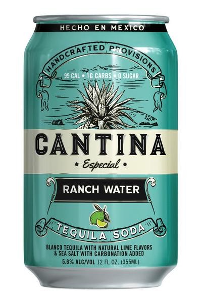 Canteen Cantina Ranch Water Ready-to-drink - 4 Pack 12oz Cans