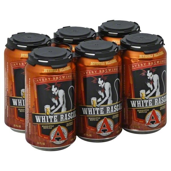 Avery Avery Brewing White Rascal Witbier Ale - Beer - 6x 12oz Cans
