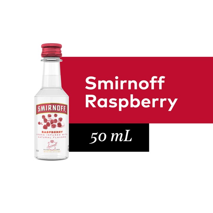 Smirnoff Raspberry Vodka 50ml