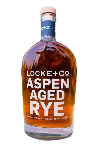 Locke + Co Aspen Age Rye Single Barrel Whiskey - 750ml Bottle