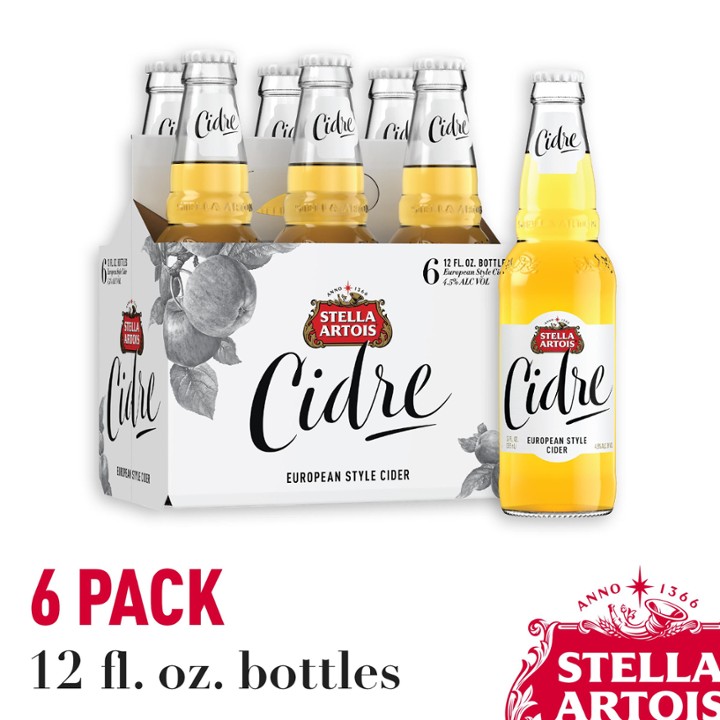 Stella Artois Cidre 6 Pack 12oz