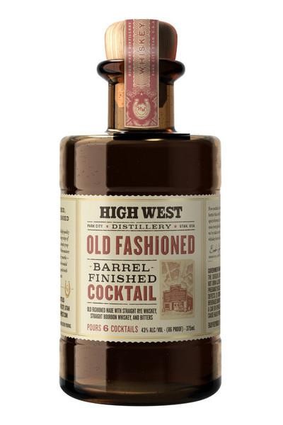 High West Old Fashioned Whiskey Barrel Finished Cocktail Shots Ready-to-drink - 375ml Bottle