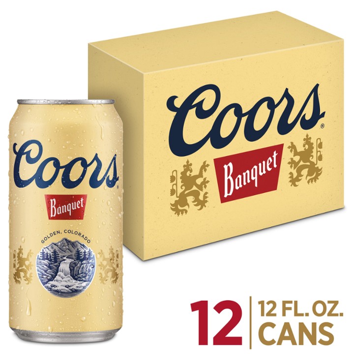 Coors Banquet Beer 12oz Cans 12oz