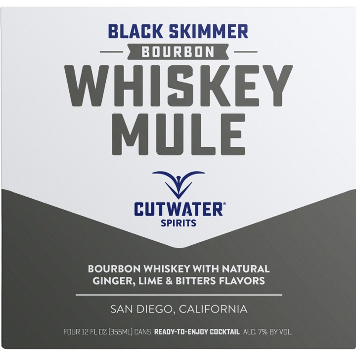 Cutwater Cutwater Whiskey Mule Ready-to-drink - 4 Pack 12oz Cans